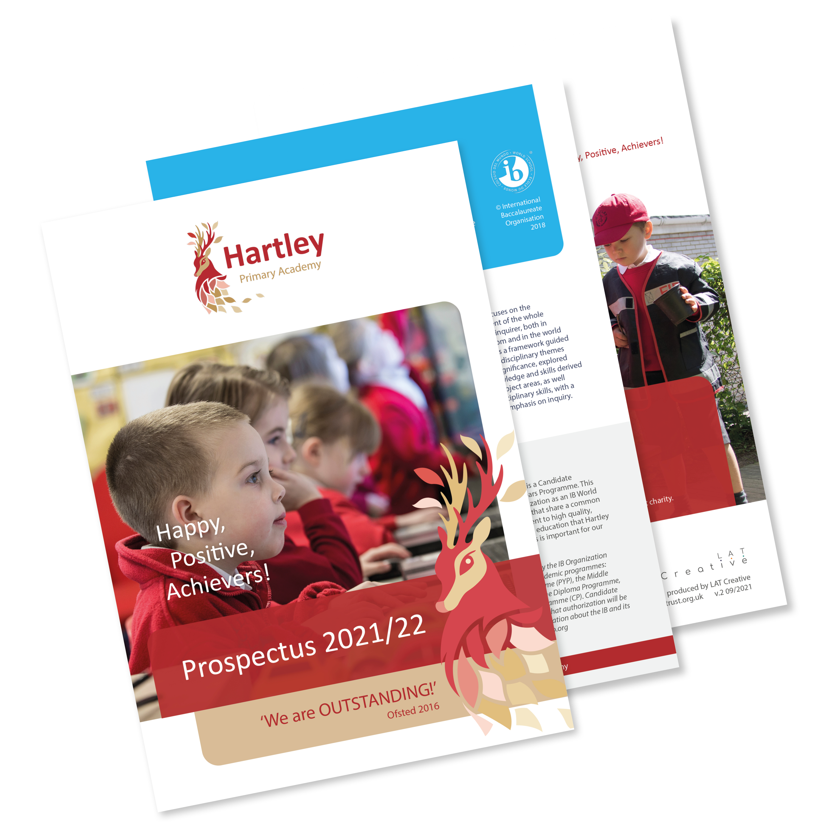 Hartley Primary Academy Prospectus 2021/22 Web Tile image.